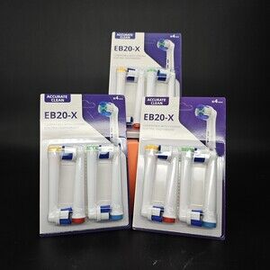 12 Pcs Replacement Brush Heads for Oral B Braun/Genius/Pro/Smart/Vitality Series